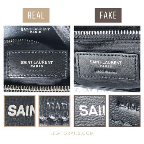 ysl lou camera bag fake vs real|is my ysl bag genuine.